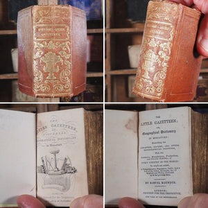 Little Gazetteer or Geographical Dictionary in miniature ...situation, extent, and other topographical features, with the commerce, manufactures, productions, and general statistics of every country in the world. Maunder, Samuel. Publication Date: 1845