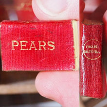 Load image into Gallery viewer, Smallest English Dictionary in the World. &gt;&gt;DE LUXE BRYCE MINIATURE DICTIONARY&lt;&lt; Publication Date: 1900 CONDITION: VERY GOOD
