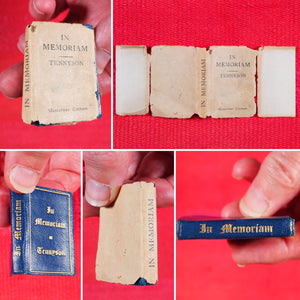 In Memoriam. >>MINIATURE BOOK WITH DUSTJACKET<< Tennyson, Alfred Lord. Publication Date: 1905 CONDITION: VERY GOOD