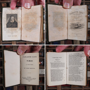 Paradise Lost; a Poem in Twelve Books. >>Jones's Diamond Classics series<< Milton, John. Publication Date: 1829 CONDITION: VERY GOOD