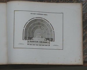 MAP VOLUME ONLY of: Voyage du Jeune Anacharsis en Grèce, vers le milieu du quatrième siècle avant l'ère vulgaire. Par J. J. Barthelemy. Chez Janet et Cotelle, Librairies, Paris. 1826. >>FINE ENGRAVED LARGE PLATES AND MAPS<<<<