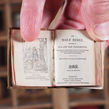 Load image into Gallery viewer, Allies Bible in Khaki, 1914. Holy Bible containing Old and New testaments. Translated out of the original tongues . by His Majesty&#39;s special Command. &gt;&gt;RARE BRYCE MINIATURE BIBLE&lt;&lt; Publication Date: 1914
