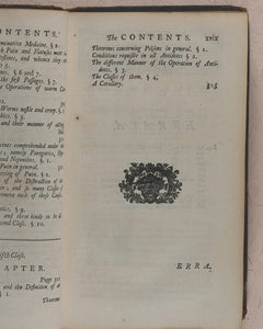 Boerhaave, Herman. A Treatise on the Powers of Medicines. John Martyn (translator). Printed for John Wilcox and James Hodges. London. 1740.