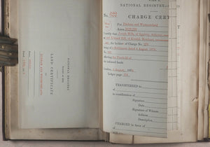 A proposition to the Land Transfer Commissioners. Robert Wilson. [publisher not identified], [London], 1868.