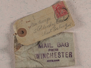 16 Collotype Views of Winchester. Valentine & Sons Ltd. Dundee. 1909. >>original printed miniature mail bag & book<<