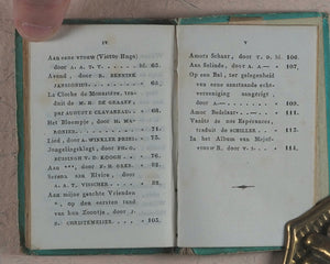 Miniatuur almanak voor het jaar 1840. Bosch, L.E.  Zoon. Utrecht . [1839].