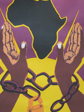 Load image into Gallery viewer, &#39;FREEDOM&#39;. [Anti-Apartheid Poster]. National Committee on Apartheid. [1978].&gt;&gt;Striking unrecorded political silk-screen poster&lt;&lt;
