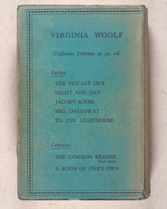 Virginia Woolf. Collected works of Virginia Woolf - every first Uniform Edition,  in original dust-jackets. Hogarth Press. 52 Tavistock Square. London.  1929-1950.