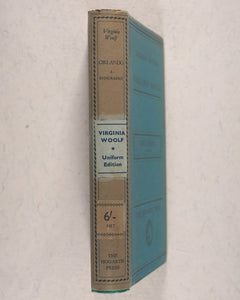 Virginia Woolf. Collected works of Virginia Woolf - every first Uniform Edition,  in original dust-jackets. Hogarth Press. 52 Tavistock Square. London.  1929-1950.