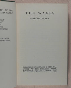 Virginia Woolf. Collected works of Virginia Woolf - every first Uniform Edition,  in original dust-jackets. Hogarth Press. 52 Tavistock Square. London.  1929-1950.