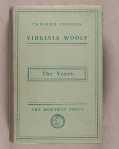 Virginia Woolf. Collected works of Virginia Woolf - every first Uniform Edition,  in original dust-jackets. Hogarth Press. 52 Tavistock Square. London.  1929-1950.