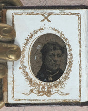 Load image into Gallery viewer, [Miniature Tintype Portrait Album]. 1880 [?]. &gt;&gt;Phantasmic miniature tintype album&lt;&lt;
