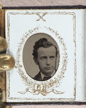 Load image into Gallery viewer, [Miniature Tintype Portrait Album]. 1880 [?]. &gt;&gt;Phantasmic miniature tintype album&lt;&lt;
