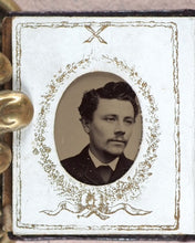 Load image into Gallery viewer, [Miniature Tintype Portrait Album]. 1880 [?]. &gt;&gt;Phantasmic miniature tintype album&lt;&lt;
