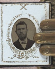 Load image into Gallery viewer, [Miniature Tintype Portrait Album]. 1880 [?]. &gt;&gt;Phantasmic miniature tintype album&lt;&lt;
