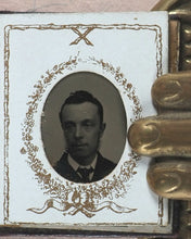 Load image into Gallery viewer, [Miniature Tintype Portrait Album]. 1880 [?]. &gt;&gt;Phantasmic miniature tintype album&lt;&lt;
