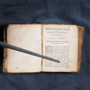 Augustinus, Aurelius, Heiliger. Divi Aurelii Augustini hipponensis episcopi Meditationes, Soliloquia & Manuale.