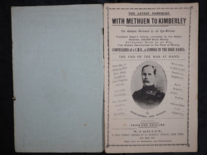 With Methuen to Kimberley : the advance reviewed by an eyewitness.  N.J. Gillet, Cape Town, [1900]