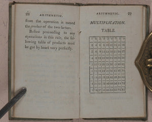 Compendium of Simple Arithmetic; in which the first rules of that pleasing Science are made familiar to the capacities of youth. Wallis, J. 16 Ludgate Street. London. 1801.