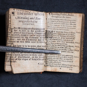 Bèze, Théodore de. Psalteror Psalmes of Dauid : after the translation of the great Bible, pointed as it shall be said or sung in churches: with the morning & euening praier. Company of Stationers. London. 1606.