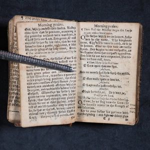 Bèze, Théodore de. Psalteror Psalmes of Dauid : after the translation of the great Bible, pointed as it shall be said or sung in churches: with the morning & euening praier. Company of Stationers. London. 1606.