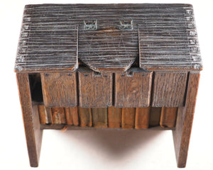 Shakespeare, William. [Complete works of Shakespeare in a replica of Shakespeare's Desk]. Bryce, David & Son. Glasgow. 1904.