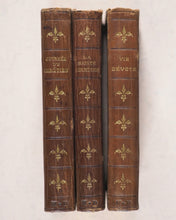 Load image into Gallery viewer, François de Sales. Introduction à la Vie Dévote. [France]. 1890. Highly unusual miniature bookcase.
