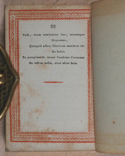 Load image into Gallery viewer, Miniature library of classical literature. Kaspar van Baerle, George Buchanan, Jacob Cats, Joannes Nicolai Secundus, John Owen, Helius Eobanus Hessus, &amp; Marco Girolamo Vida. Carl Poppo Fröbel. Rudophopoli [Rudolstadt].1820.
