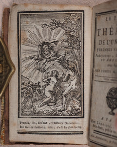 Petit Théâtre de L'Univers, Le. étrennes naturelles, précieuses instructives et amusantes pour l'Année 1782. Langlois. Rue du Petit- Pont, près la rue S. Severin. Paris. [1781].