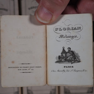 Bibliotheque en Miniature. Marcilly. Paris. 1835.