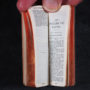 Finger Prayer Book. Common Prayer. University Press London : Henry Frowde, Oxford Warehouse, Amen Corner London. 1899.