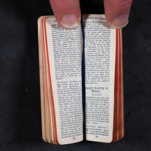 Finger Prayer Book. Common Prayer. University Press London : Henry Frowde, Oxford Warehouse, Amen Corner London. 1899.