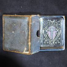 Load image into Gallery viewer, Book of Common Prayer and Administration of the Holy Communion [with] Hymns Ancient and Modern Oxford University Press. Humphrey Milford Oxford. 1917. Diamond 128mo. 2 volumes in 1. Silver plaque.
