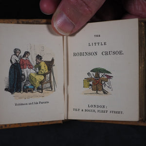 Defoe, Daniel. Little Robinson Crusoe. Tilt & Bogue. Charles Tilt & David Bogue. [London]. Circa 1840.