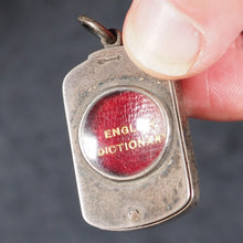 Load image into Gallery viewer, Smallest English Dictionary in the World. Comprising: besides the ordinary &amp; newest words in the language, short explanations of a large number of scientific, philosophical, literary &amp; technical terms. Bryce, David &amp; Son. Glasgow. 1893. SILVER LOCKET
