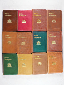 Shakespeare, William. Works of Shakespeare. Knickerbocker Leather and Novelty Co. New York. [1919].