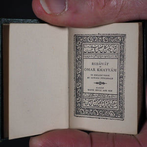 Omar Khayyam. Rubaiyat of Omar Khayyam. Bryce, David & Son. Glasgow. 1904.