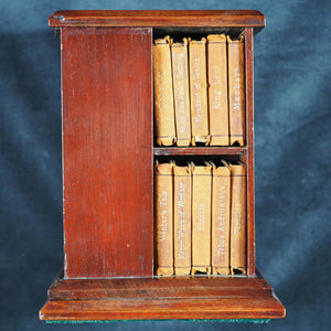 Shakespeare, William. Ellen Terry Complete Works of William Shakespeare, in 40 volumes. Bryce, David & Son. Glasgow. 1904. Complete Works. [Slimmer revolving bookcase with square stand]