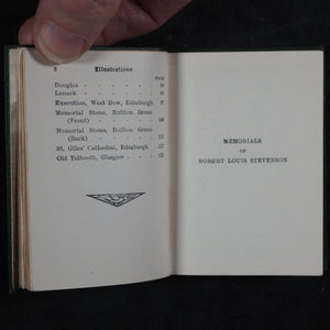 Stevenson, Robert Louis. Pentland Rising: A page of history. 1666. With Memorials of Robert Louis Stevenson. Bryce, David & Son. Glasgow. Circa 1905.