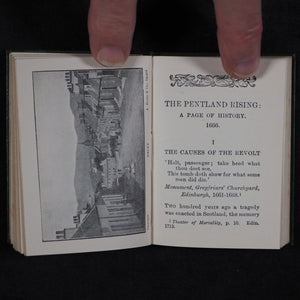 Stevenson, Robert Louis. Pentland Rising: A page of history. 1666. With Memorials of Robert Louis Stevenson. Bryce, David & Son. Glasgow. Circa 1905.