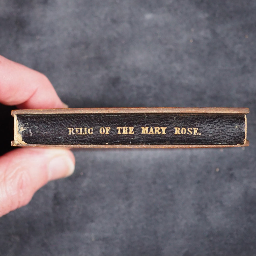 Narrative of the loss of the Mary Rose, at Spithead, July20th 1545. Horsey, S. 43 Queen Street Portsea. 1844. First edition.