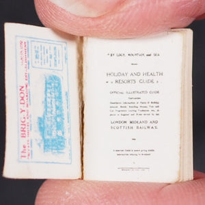 Holiday and Health Resorts Guide. Official Illustrated guide. London, Midland & Scottish Railways. No publisher. [London]. 1924.