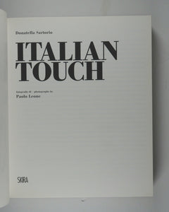 Italian Touch by Sartorio, Donata. Skira, 2009.  ISBN 9788857201474 / 8857201473