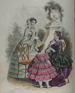 Englishwoman's domestic magazine : an illustrated journal, combining practical information, instruction, and amusement. New Series (Volumes 1 & 2). London : S.O. Beeton.