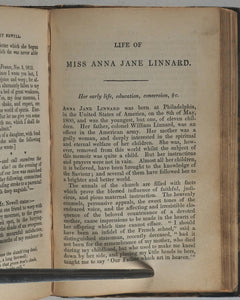 Female biography : containing memoirs of Mrs. A. Judson, Mrs. S. Huntington, Mrs. H. Newell, Miss A.J. Linnard. Religious Tract Society, London, [1856?]