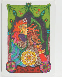 ZIGEUNER TAROT Kartenspiel. Wegmüller, Walter. Published by Sphinx, Verlag Basel [1975].