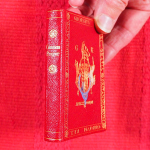 Book of Common Prayer and Administration of the Sacraments and other Rites and Ceremonies of the Church.  >>ROYAL CORONATION MINIATURE PRAYER BOOK<< Church of England. Publication Date: 1911 CONDITION: NEAR FINE