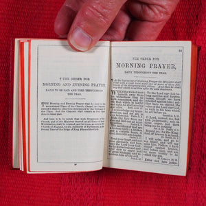 Book of Common Prayer and Administration of the Sacraments and other Rites and Ceremonies of the Church.  >>ROYAL CORONATION MINIATURE PRAYER BOOK<< Church of England. Publication Date: 1911 CONDITION: NEAR FINE