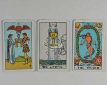 Load image into Gallery viewer, Traveller&#39;s Tarot. A.E. Waite. Artist Pamela Coleman Smith. Rider &amp; Co. 1975.
