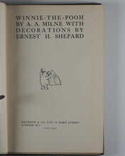 Load image into Gallery viewer, Winnie-the-Pooh. MILNE, A.A. Published by Methuen, 1926.
